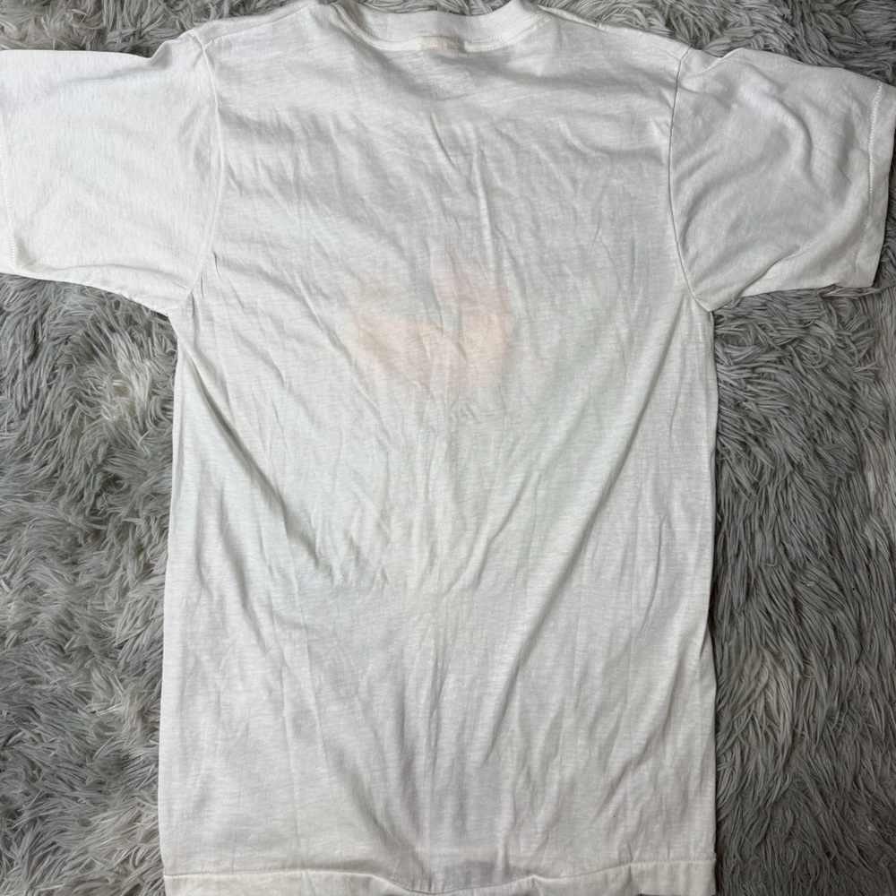 Vintage 80s 90s Wisconsin State Bird Mosquito Single Stitch T Shirt Medium Funny - Picture 6 of 6
